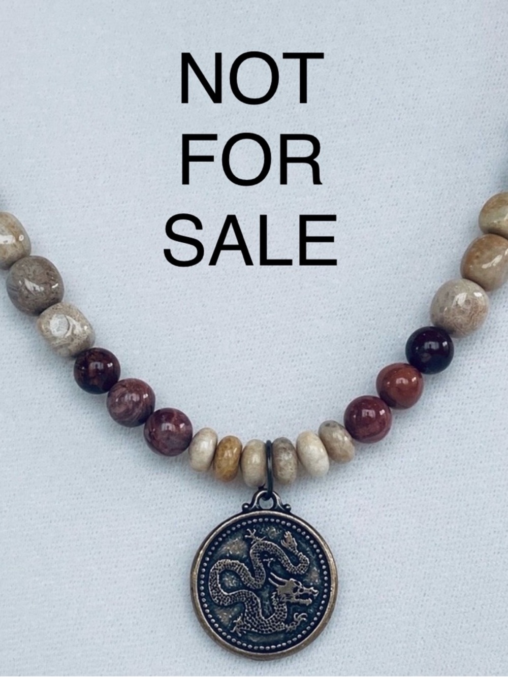 💰 𝕊 𝕠 𝕝 𝕕 💰 Dragon Earth Necklace from Desert Beads Jewelry